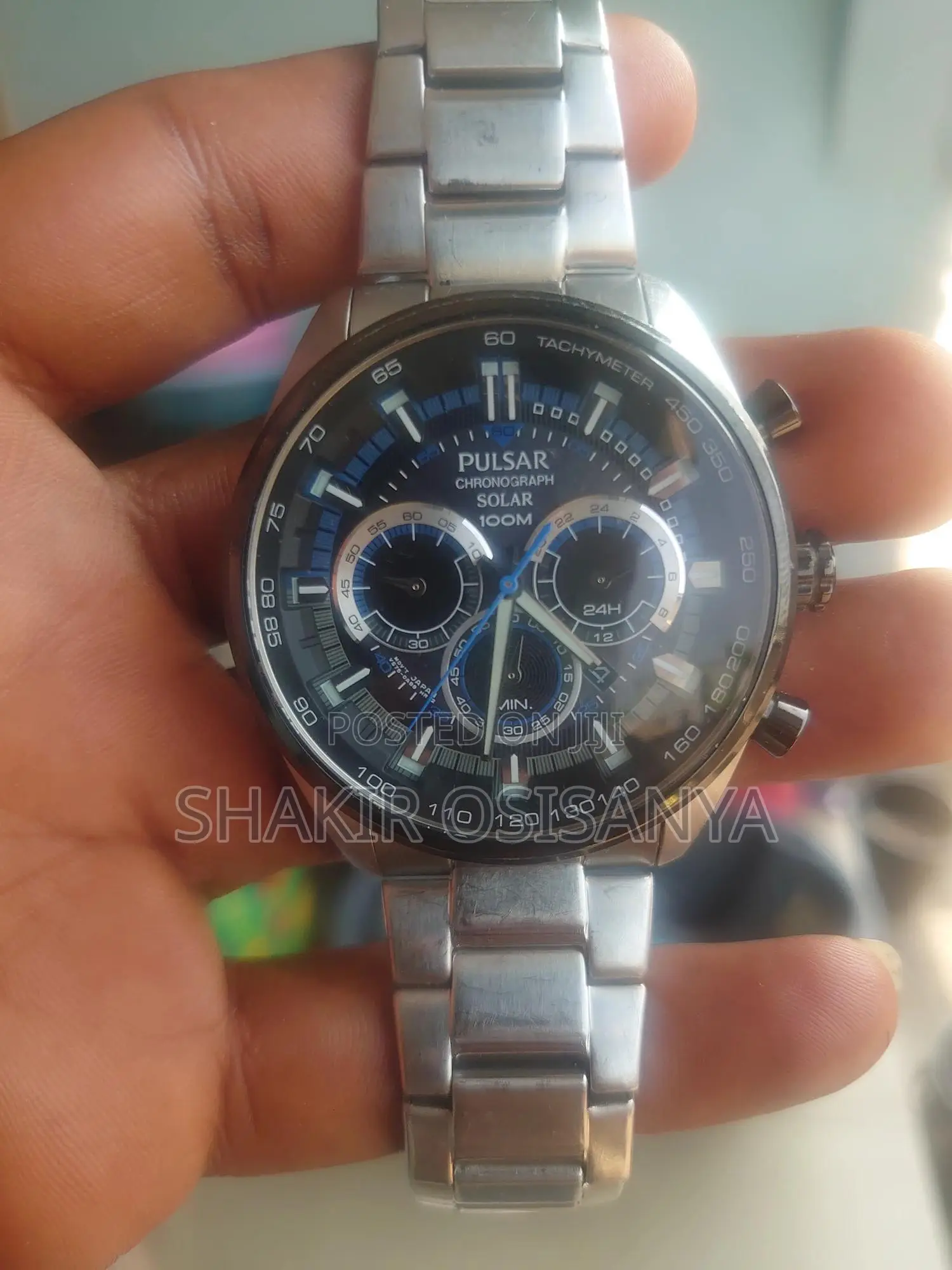 Pulsar Solar Chronograph