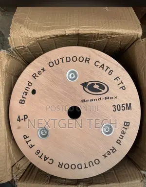 Brand-Rex Outdoor Cat6 FTP Network Cable.