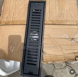 Floor Drain 40cm Black