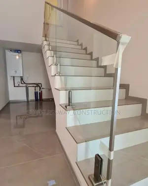 Crystalview Glass on Staircase