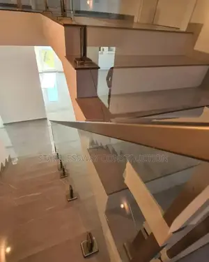Crystalview Glass on Staircase