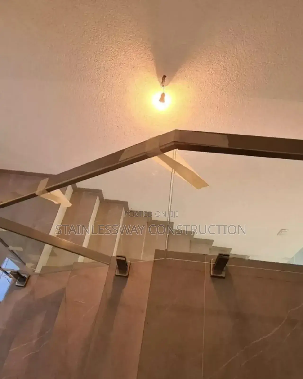 Crystalview Glass on Staircase