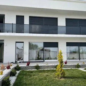 Elite Glass Dark Grey Solutions on Balcony