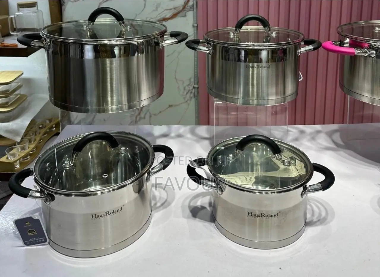 Quality Stainless Steel Pot Set