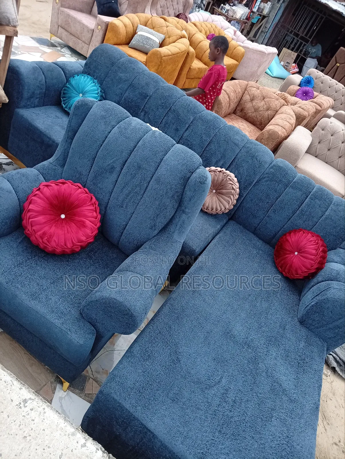 L Shaped Sofa Set