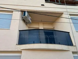 Dark Grey Visionglass for Balcony