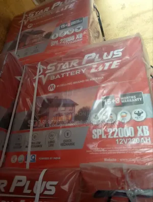 High Quality 220ah/12v Star Plus Lite Tubular Battery