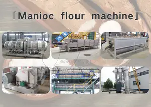 Small Scale 2tph Cassava Flour/Powder Processing Machine HQCF Line