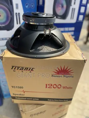 Titanic 15 Inches Naked Speaker.