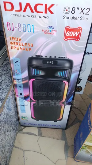 D Jack Rechargeable Speakers