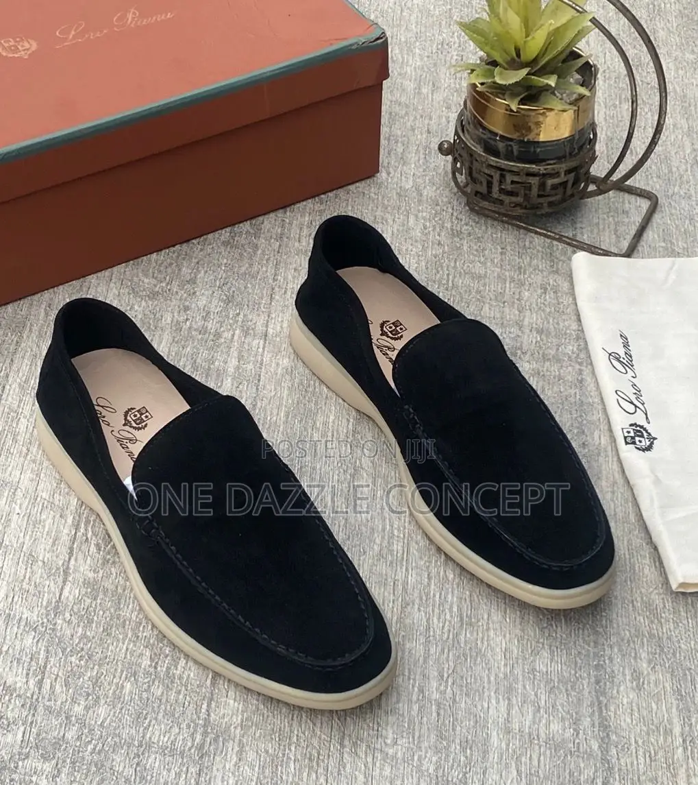 Santoni Suede Loafers