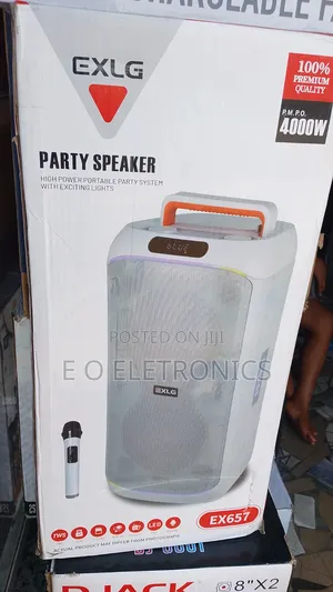 Exlg Rechargeable Speakers