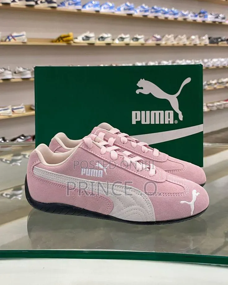 Pink Unisex Puma Sneakers