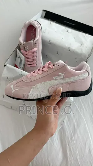 Pink Unisex Puma Sneakers