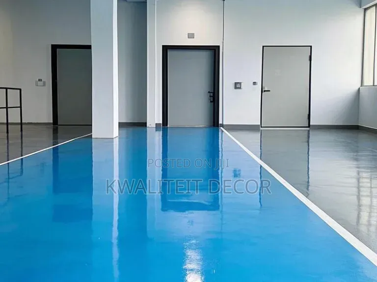 Epoxy Flooring Installation at Aba South
