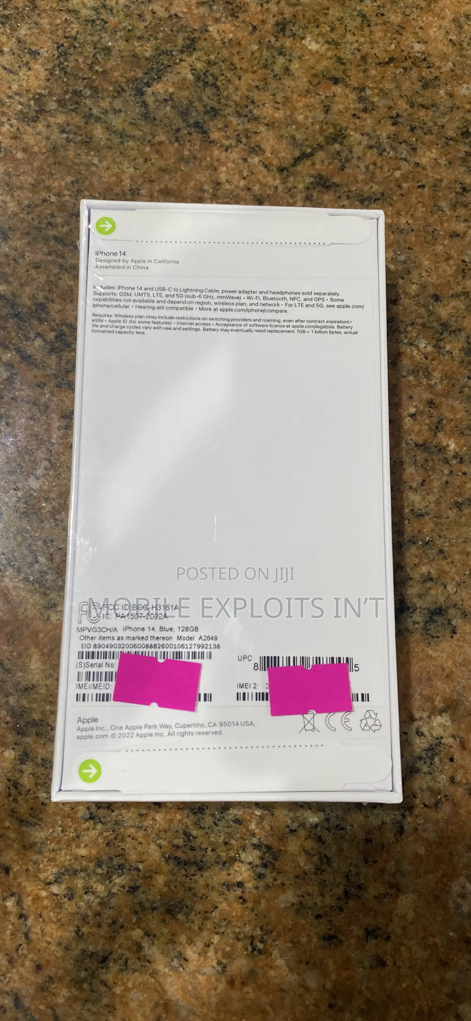 Apple iPhone 14 128 GB Blue