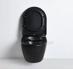 Imperial Black Concealed Water Closet Set