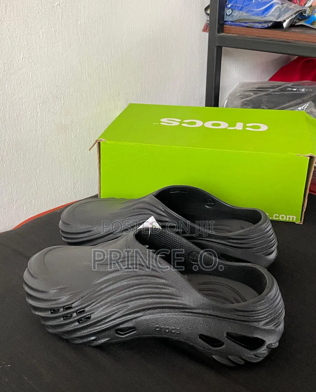 New Black Designed Crocs