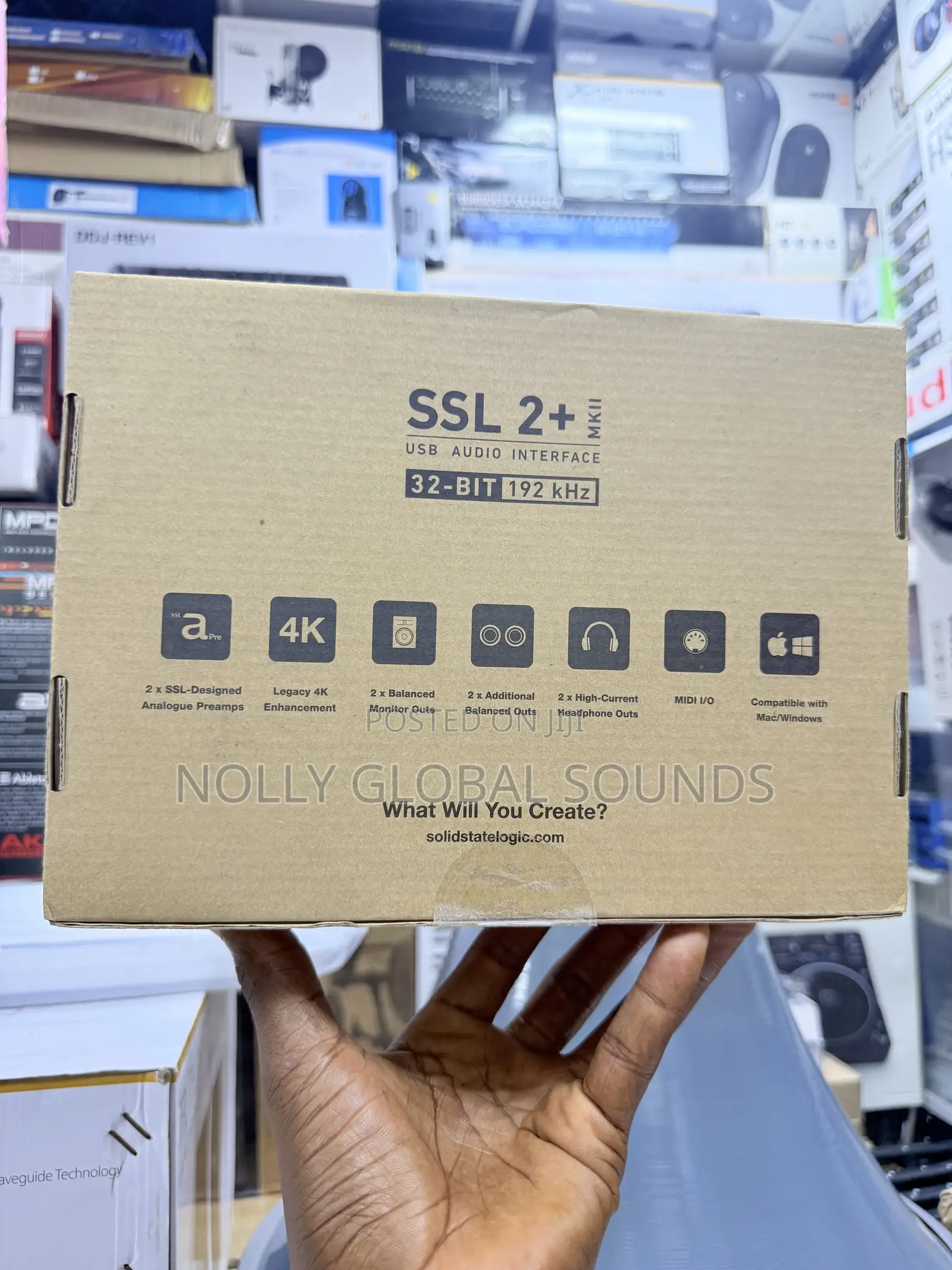 Solid State Logic SSL 2+ Mkii Usb Audio Interface With Dual Headphones
