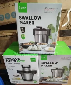 Brand New Syinix Swallow Maker – Cooking Pounding Machine