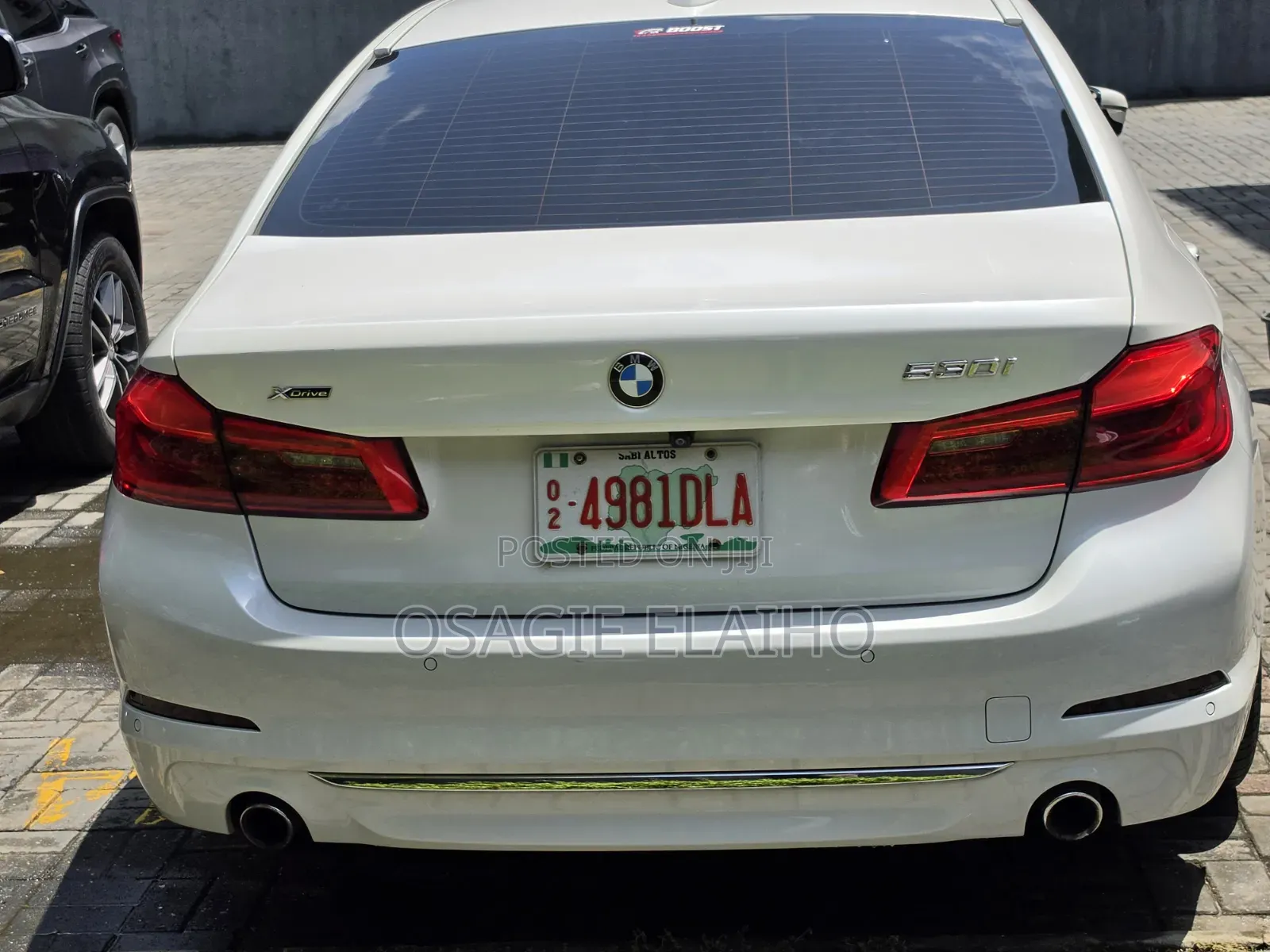 BMW 530i 2018 White