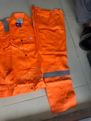 Jacket And Trouser Safety Coveralls.
