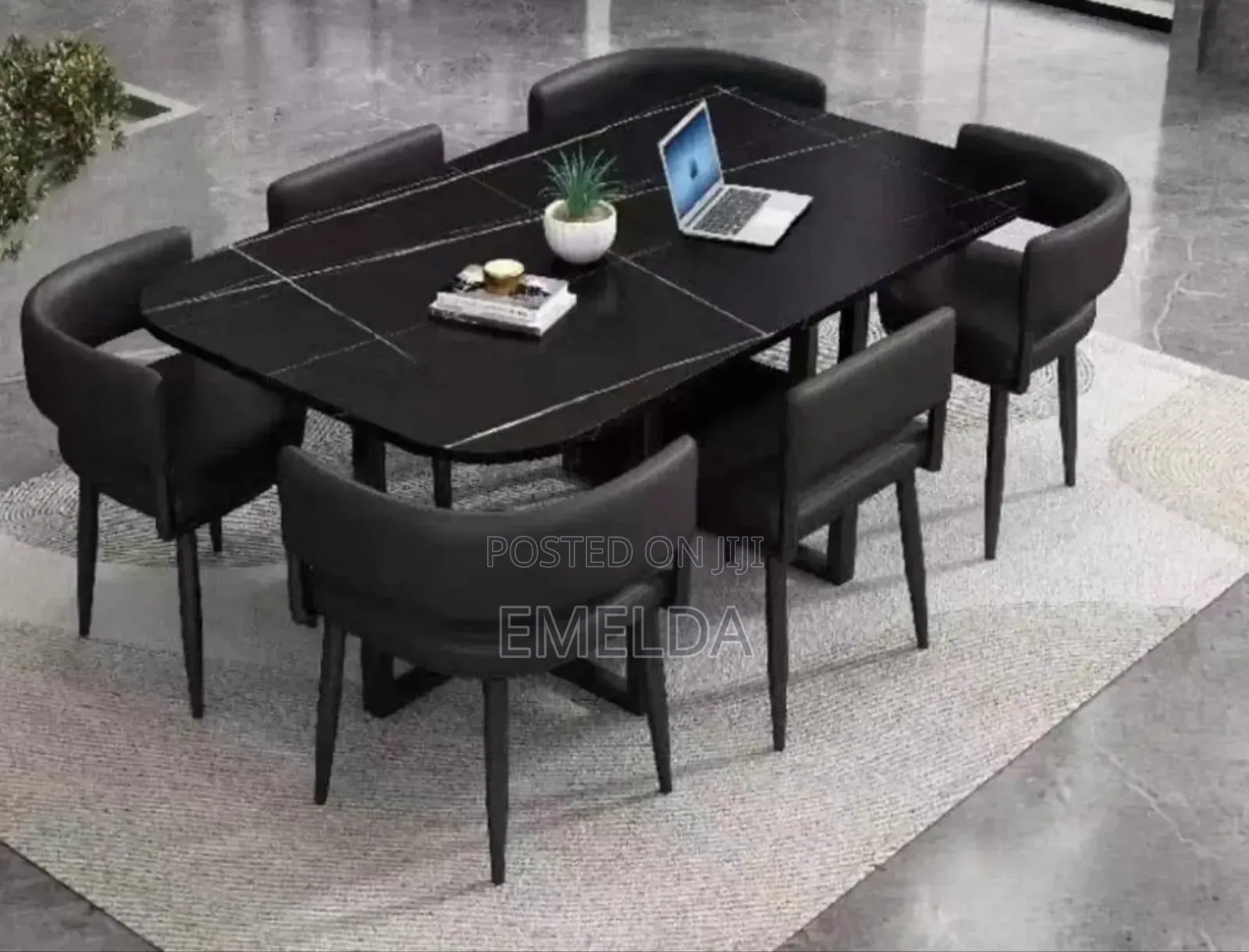 Fine And Neat Marble Dinning Set
