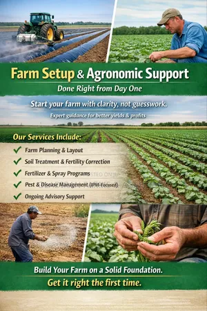 Farm Consultation and Irrigation Setup