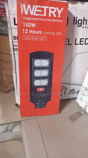 Wetry 150w Solar Street Light