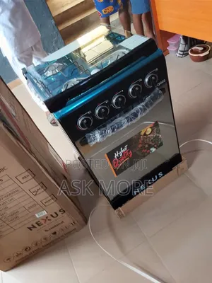 Nexus Gas Cooker Nx-5055bc With Built-in Oven – Stylish Reliable