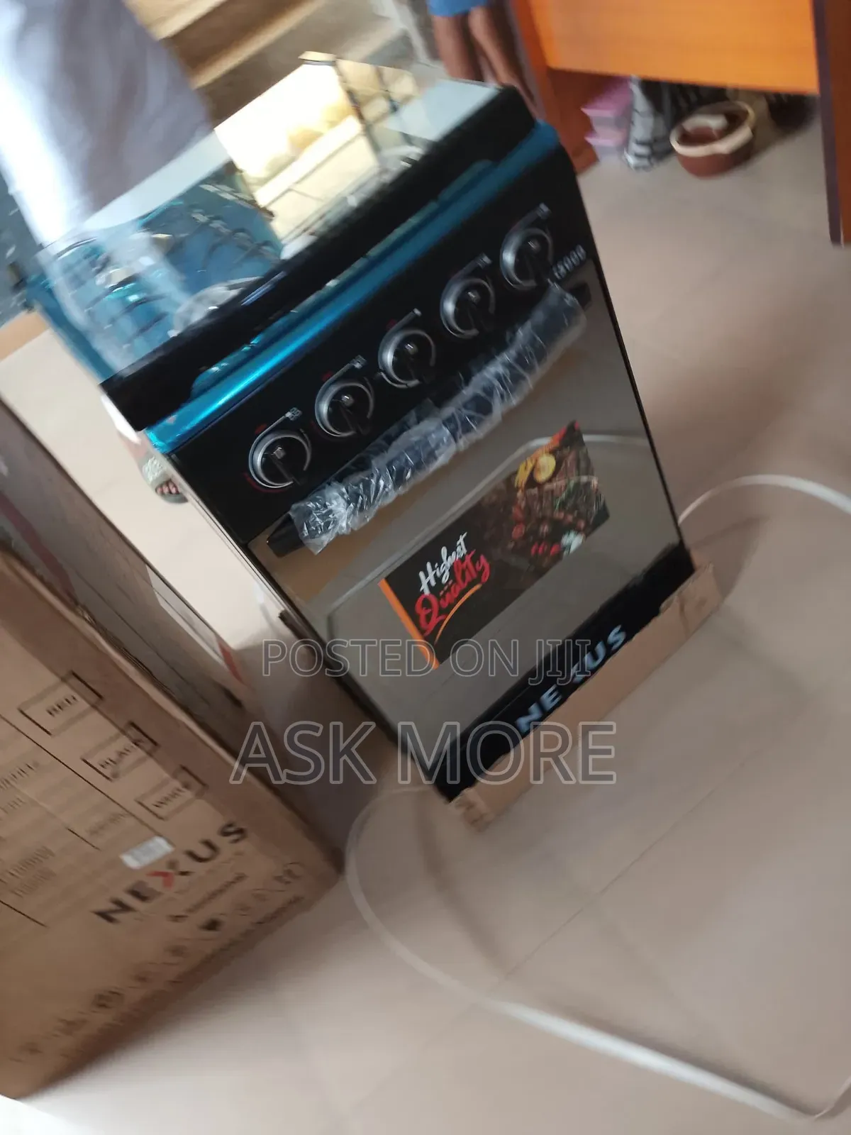 Nexus Standing Gas Range Nx-5055bc – Compact Efficient