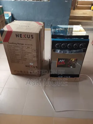 Nexus Nx-5055bc Gas Cooker – High Quality 4 Burner Range