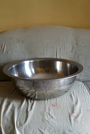 Stainless Basin For Washing Of Food Items And Other Things