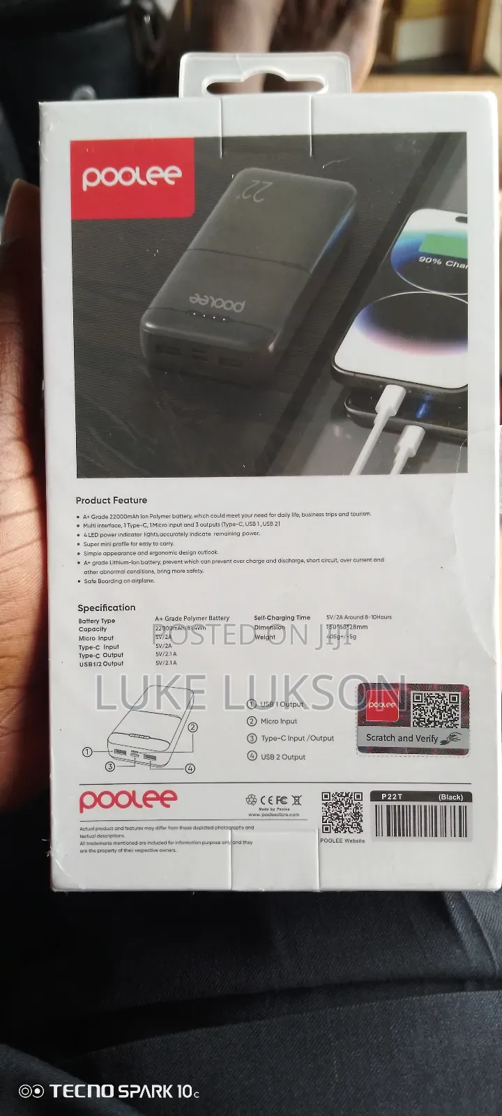 Poolee Power Bank