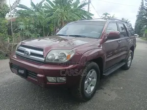 Toyota 4-Runner Limited V6 4x4 2005 Red