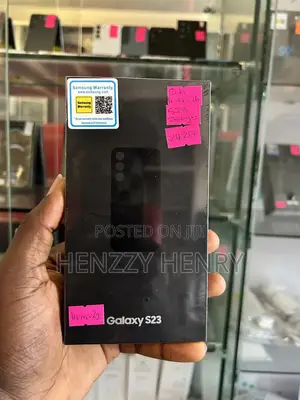 New Samsung Galaxy S23 256 GB Black