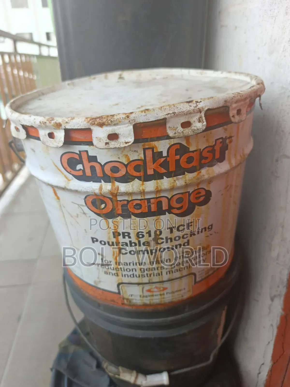 Choke Fast Orange (Pourable Chocking Compound for Industrial Use