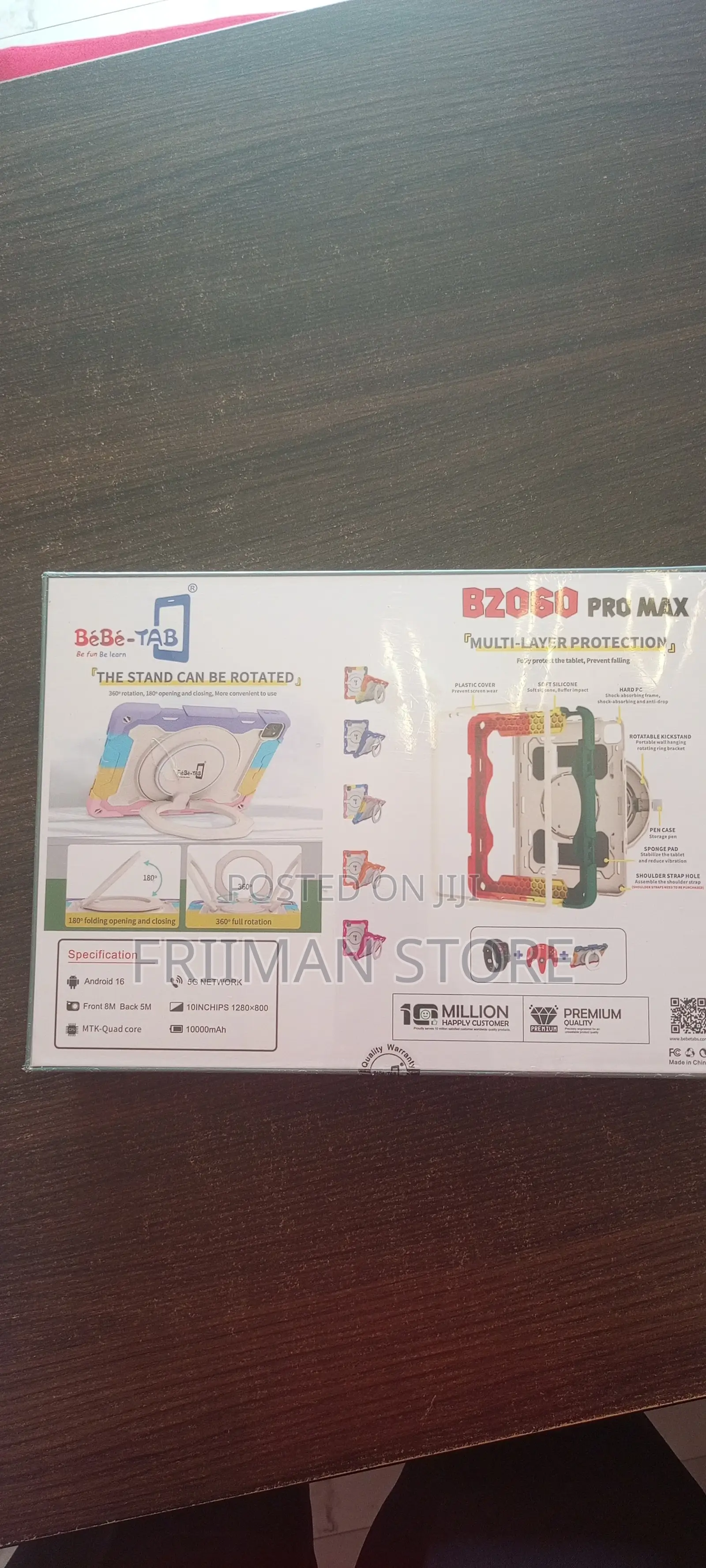 New Bebe B2060 Pro Max 256 GB Black