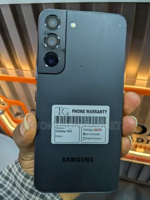 New Samsung Galaxy S22 5G 256 GB Black