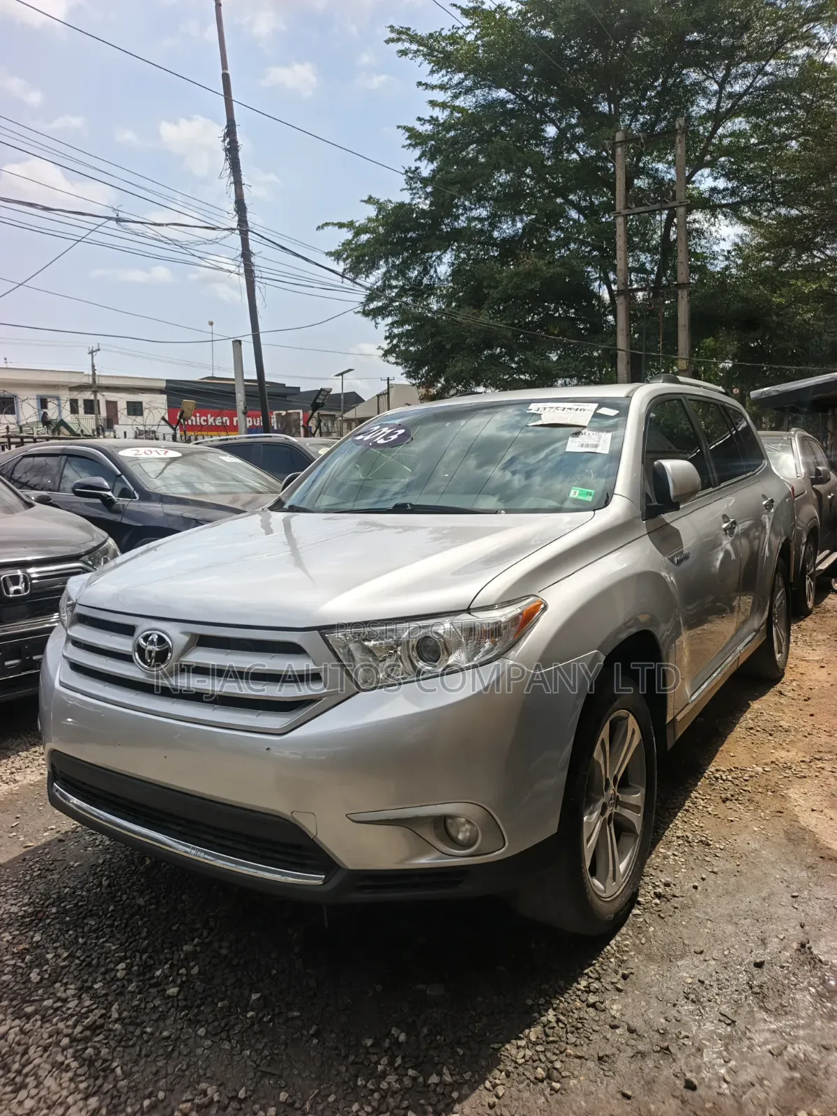 Toyota Highlander Limited 3.5l 4WD 2013 Silver