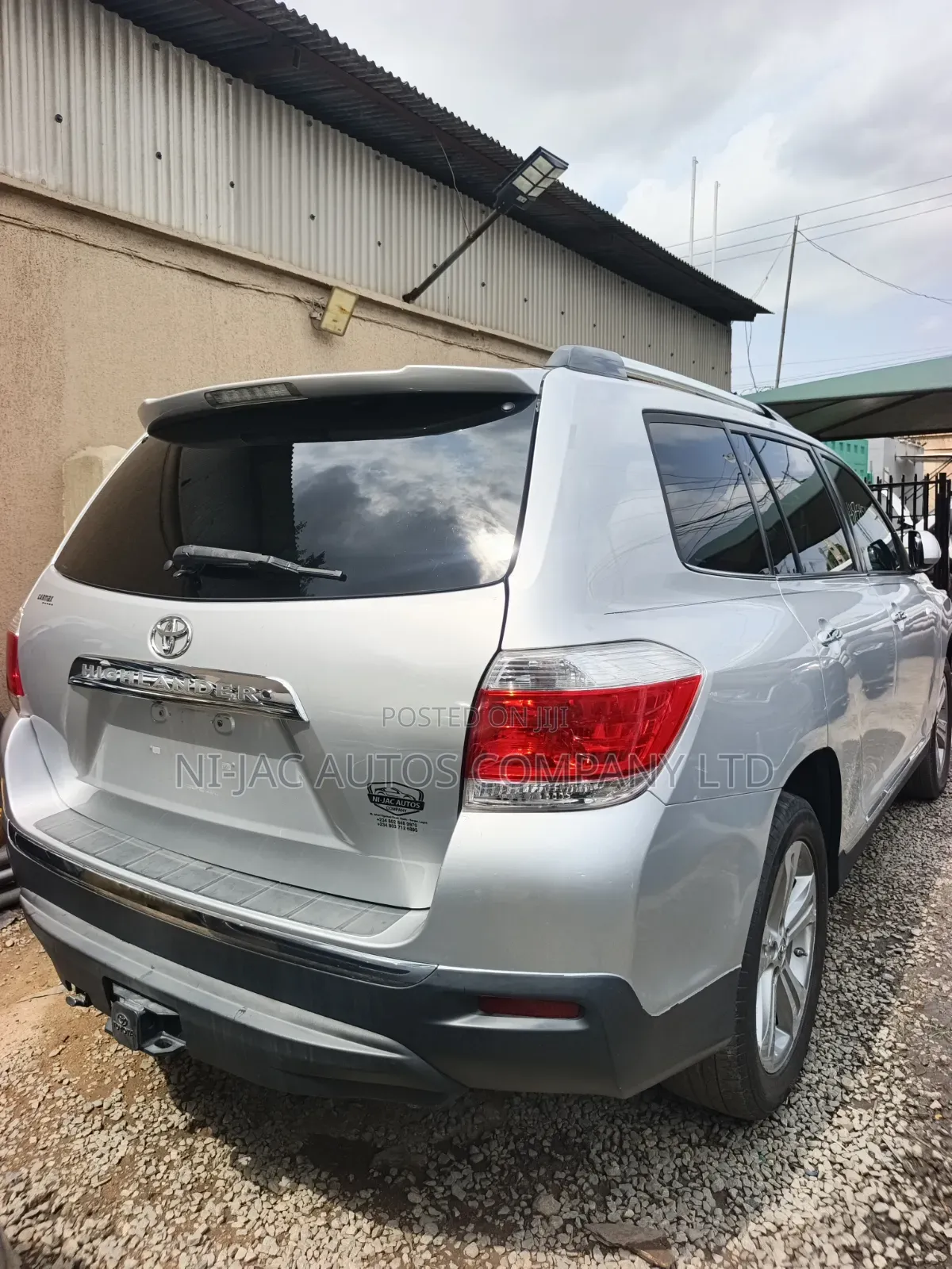 Toyota Highlander Limited 3.5l 4WD 2013 Silver