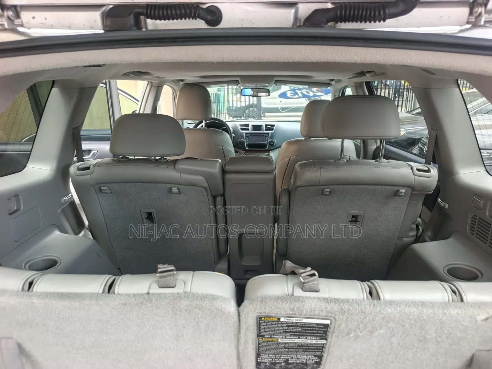 Toyota Highlander Limited 3.5l 4WD 2013 Silver
