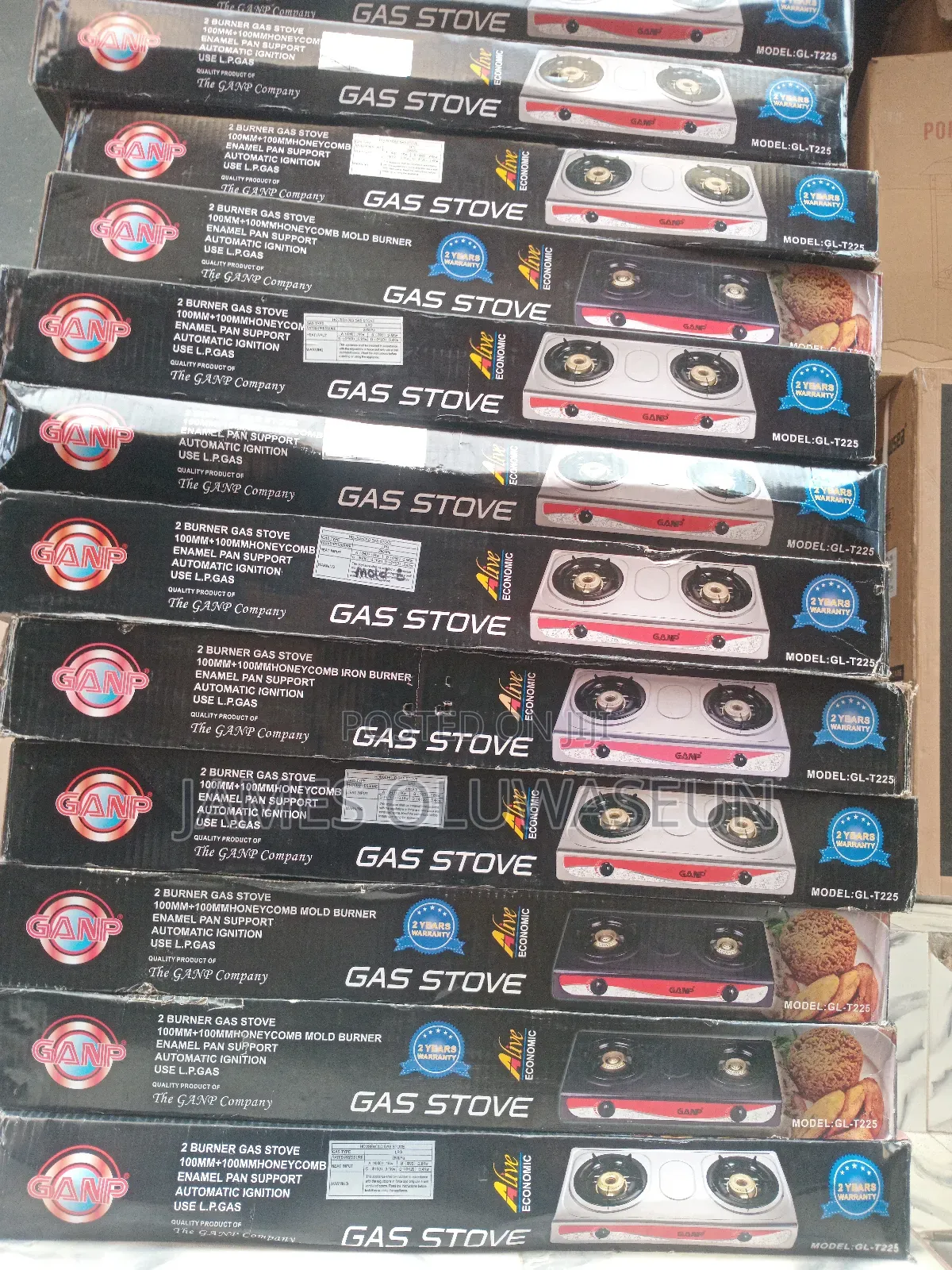 2 Burner Table Top Burner