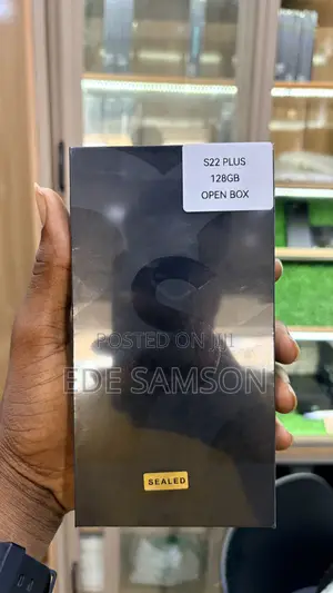 New Samsung Galaxy S22+ 5G 128 GB Black