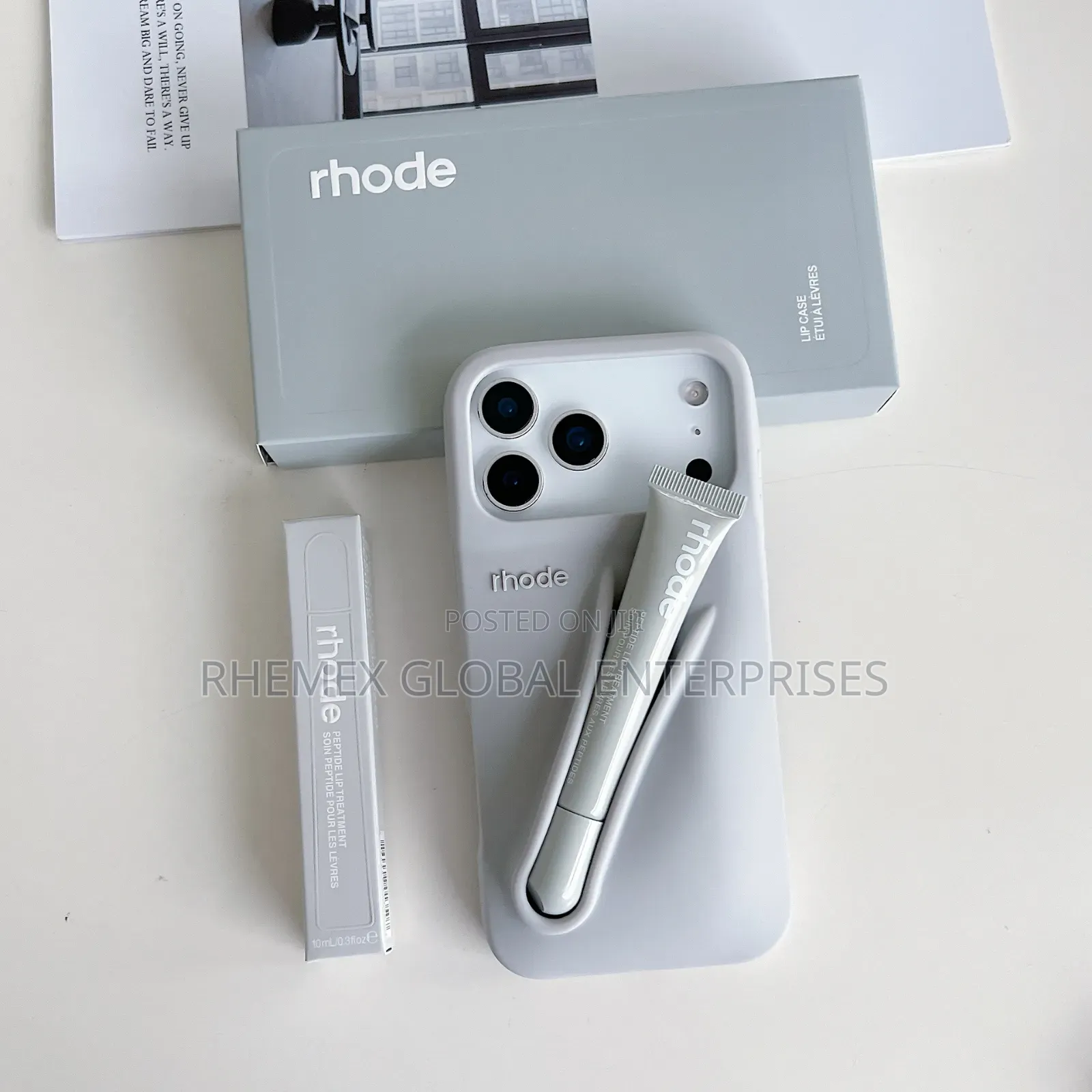 Rhode Phone Case and Lip Gloss