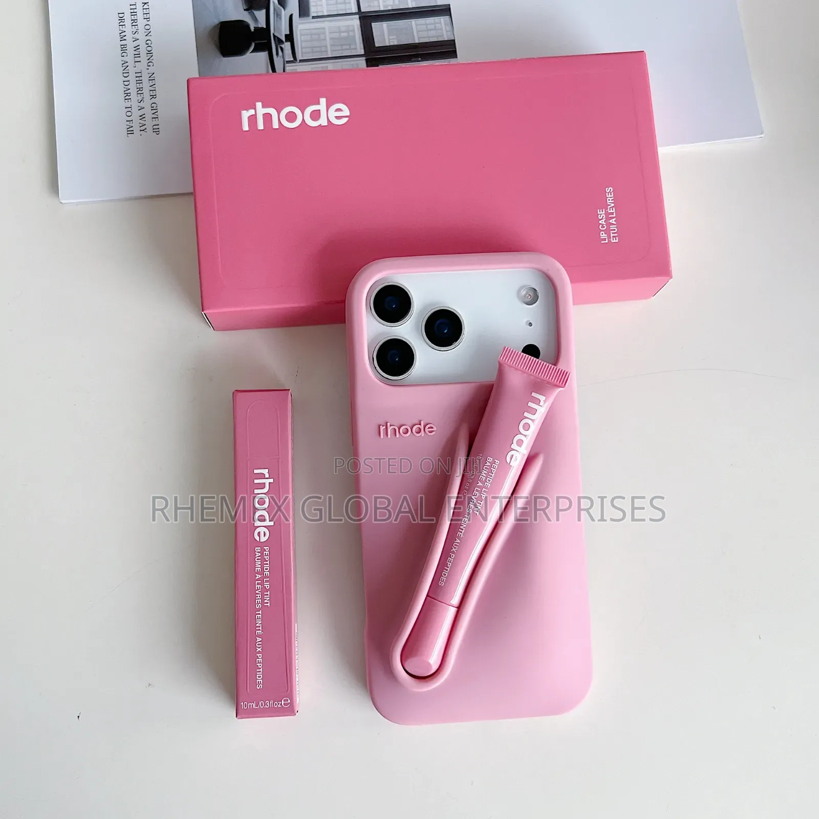 Rhode Phone Case and Lip Gloss