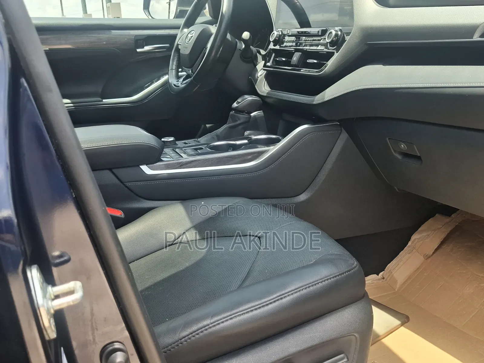 Toyota Highlander Platinum 2021 Blue