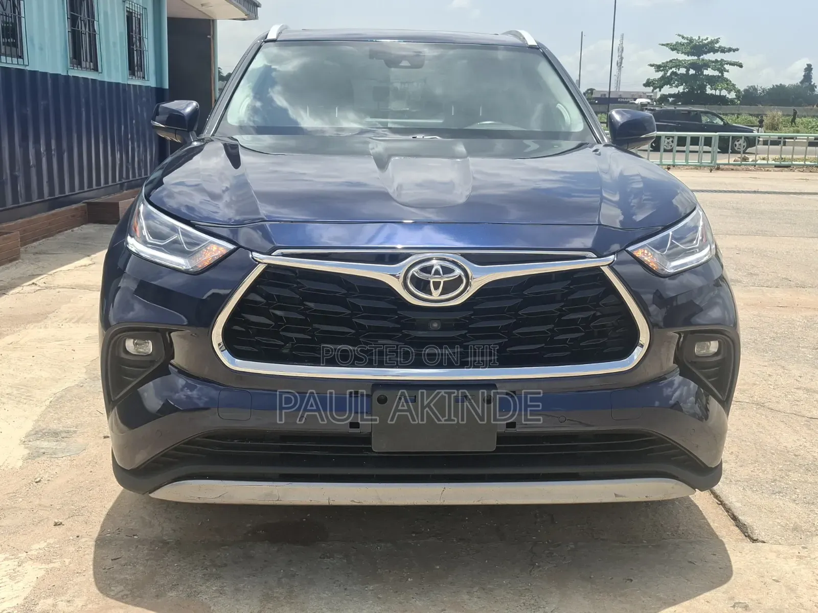 Toyota Highlander Platinum 2021 Blue