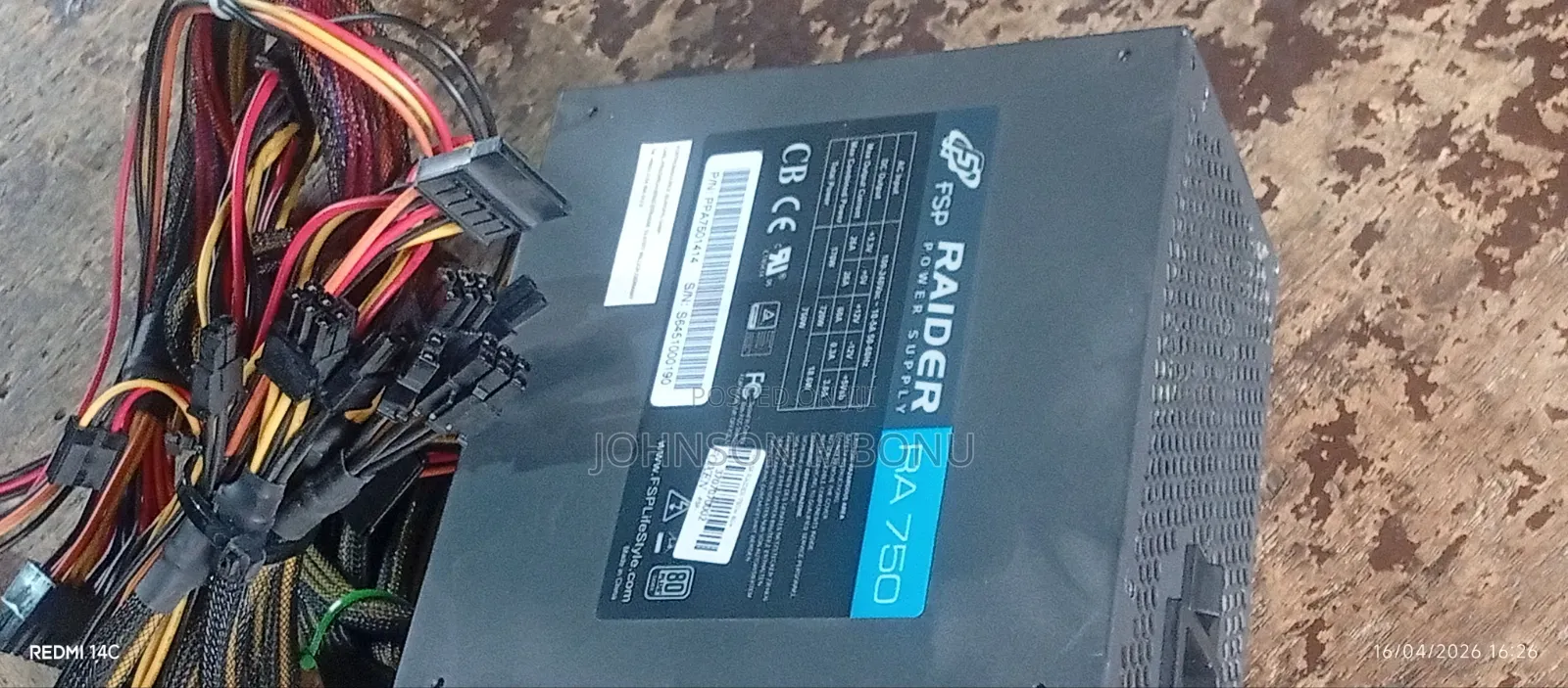 FSP Raider Power Supply Unit a 750 WTTS
