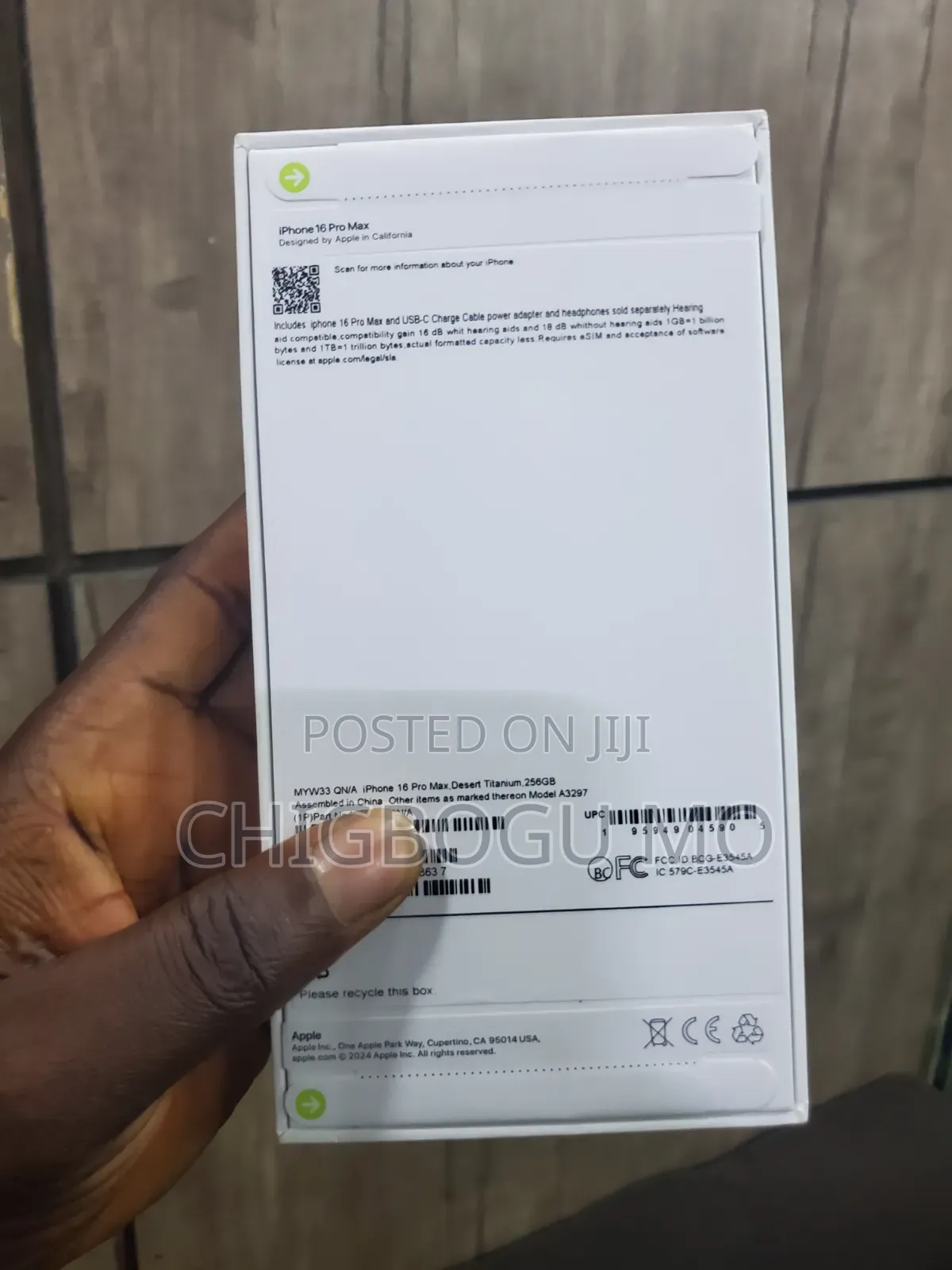 New Apple iPhone 16 Pro Max 256 GB